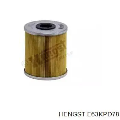 E63KP D78 Hengst filtro combustible