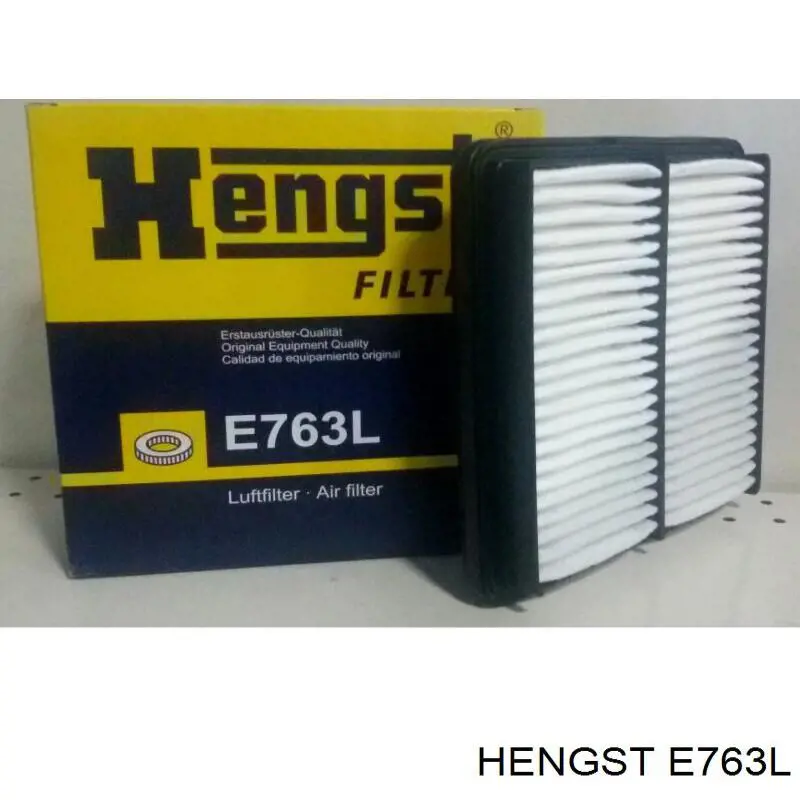 E763L Hengst filtro de aire