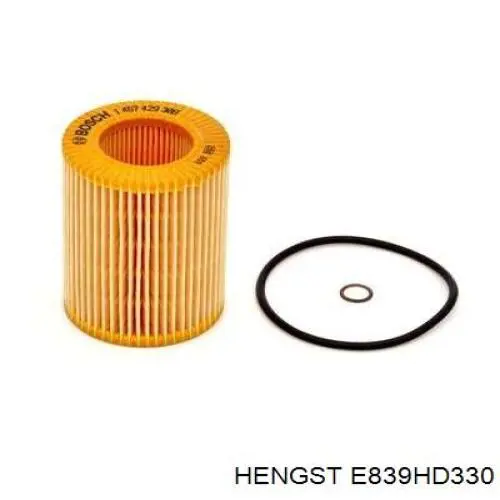 E839HD330 Hengst filtro de aceite