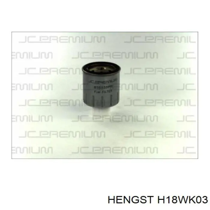 H18WK03 Hengst filtro combustible