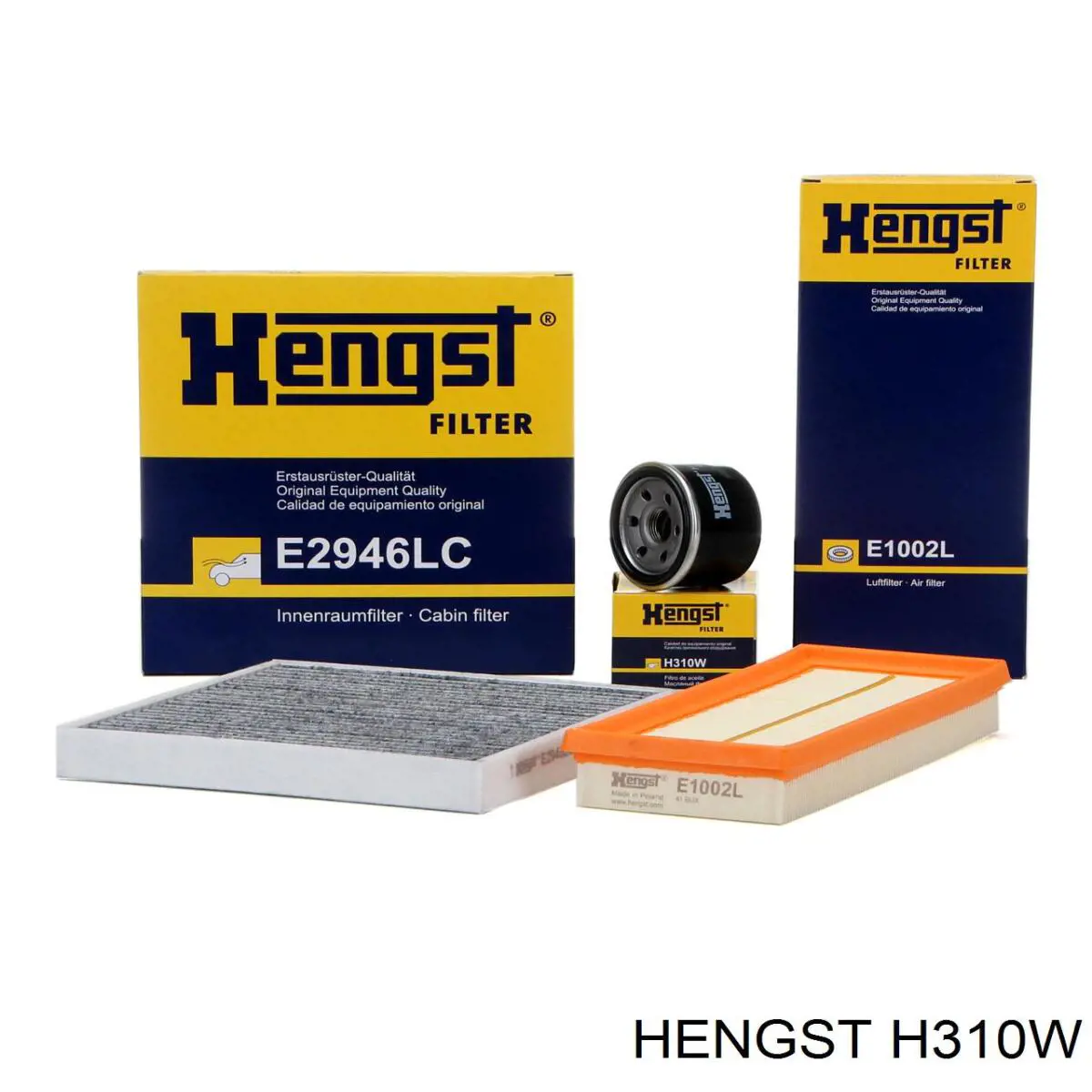 H310W Hengst filtro de aceite