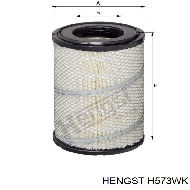 H573WK Hengst filtro combustible