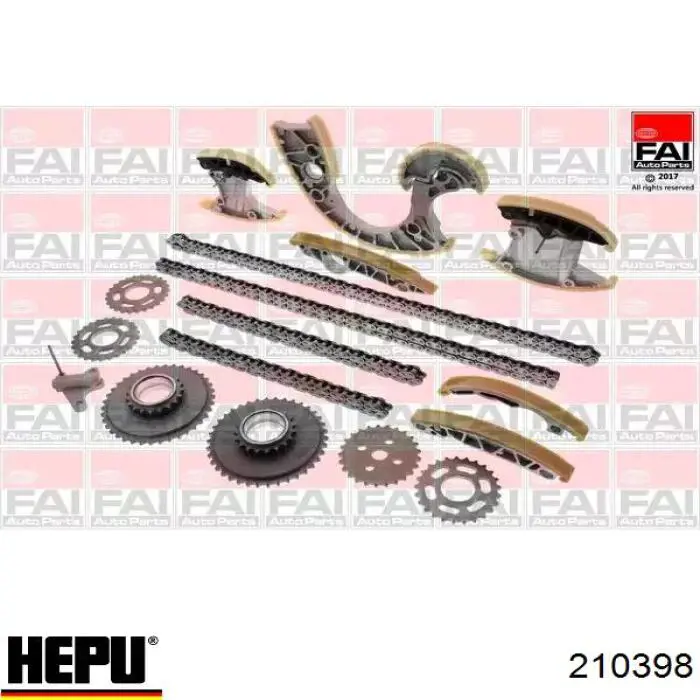 21-0398 Hepu kit de cadenas de distribución