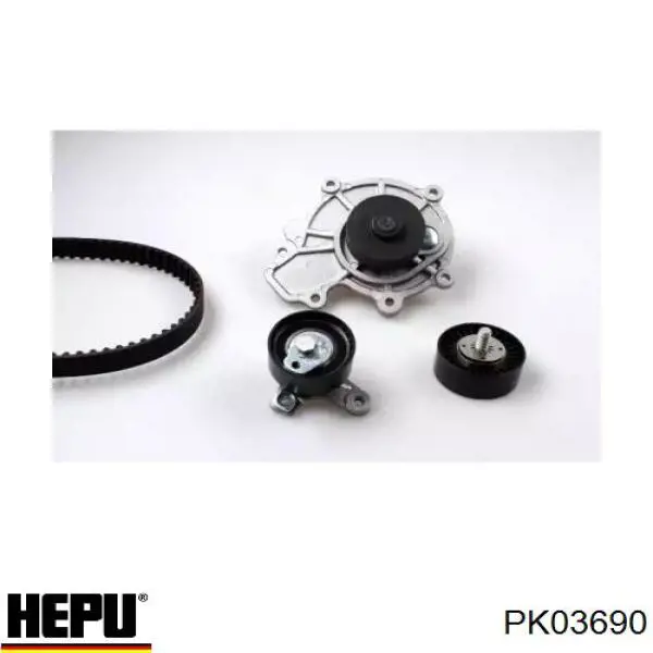 PK03690 Hepu kit correa de distribución