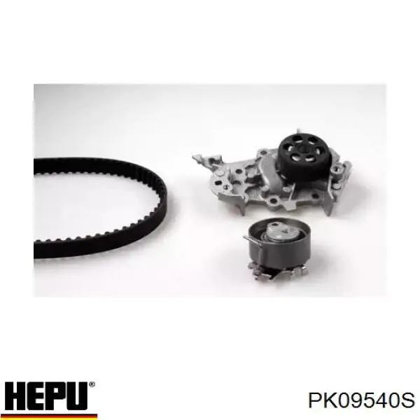 PK09540S Hepu kit correa de distribución