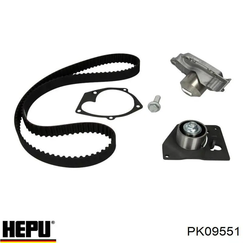 PK09551 Hepu kit correa de distribución