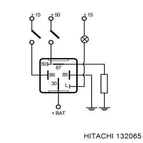 6171402 Ford relé de bujía de precalentamiento