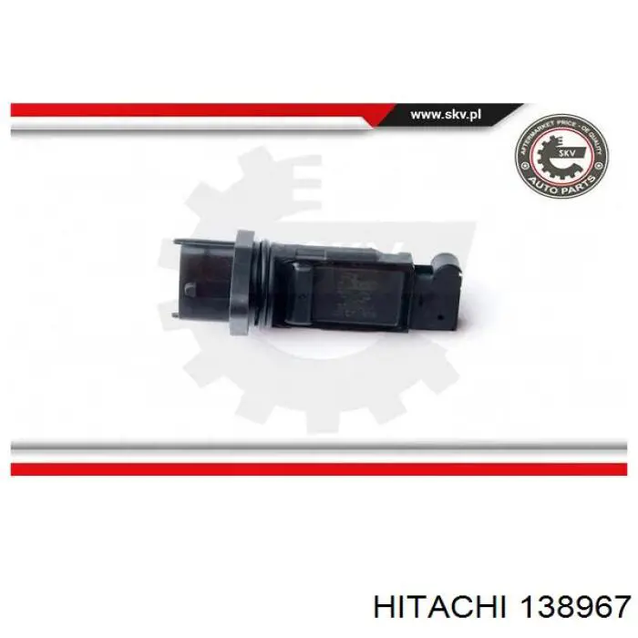 138967 Hitachi sensor de flujo de aire/medidor de flujo (flujo de aire masibo)