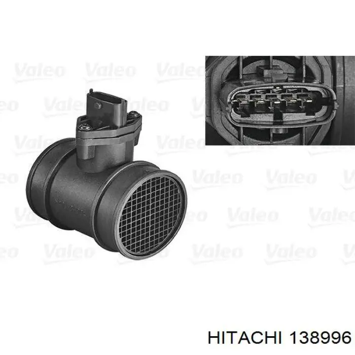 138996 Hitachi sensor de flujo de aire/medidor de flujo (flujo de aire masibo)