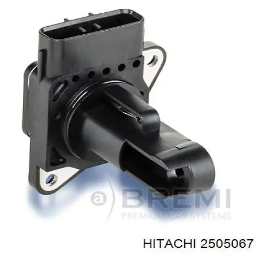 2505067 Hitachi sensor de flujo de aire/medidor de flujo (flujo de aire masibo)