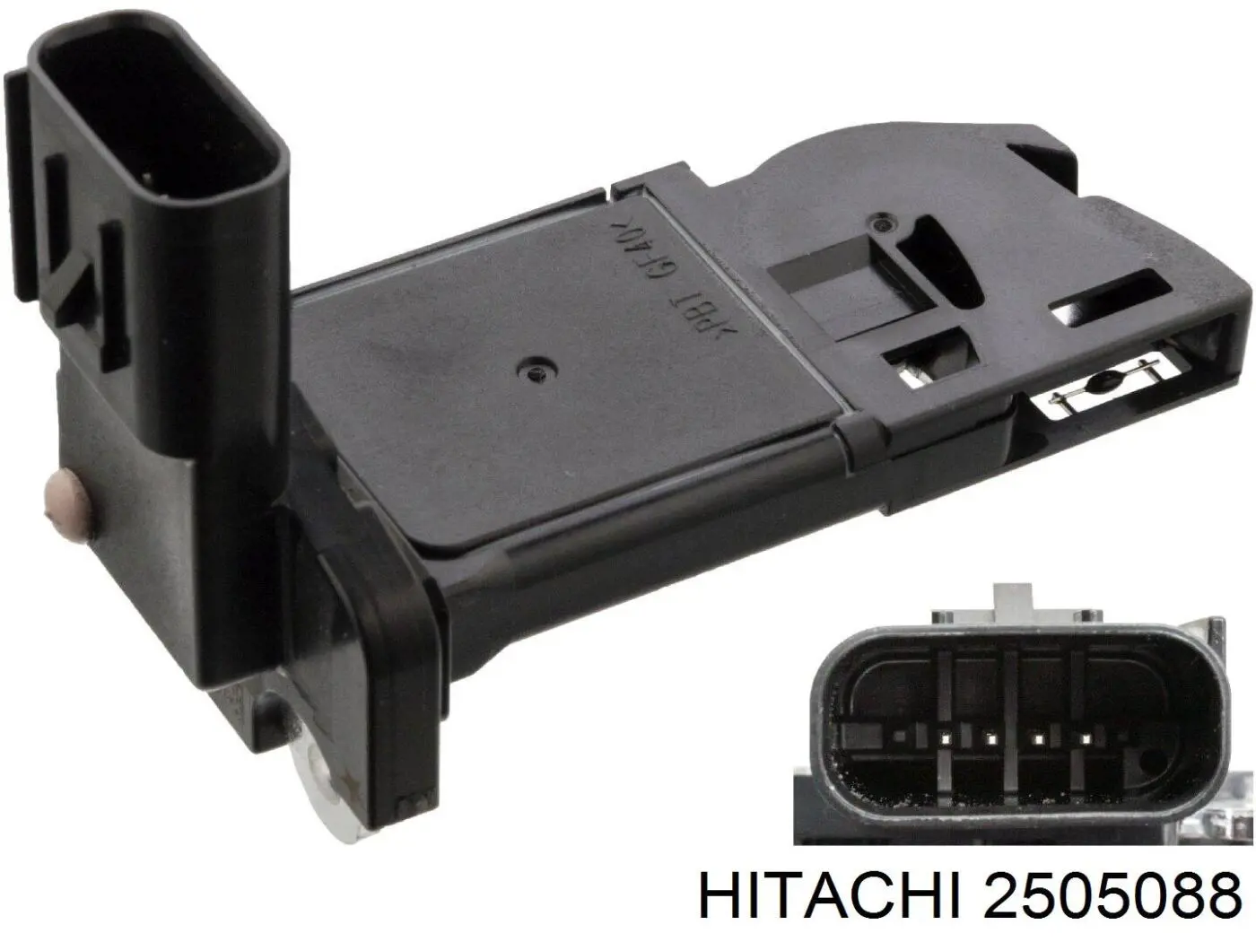 2505088 Hitachi sensor de flujo de aire/medidor de flujo (flujo de aire masibo)