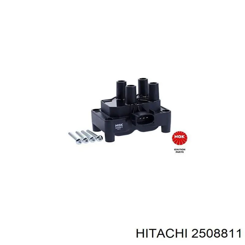 2508811 Hitachi bobina de encendido