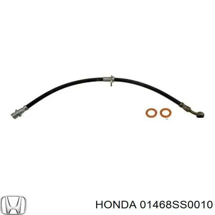  Tubo flexible de frenos trasero para Honda Accord 3 