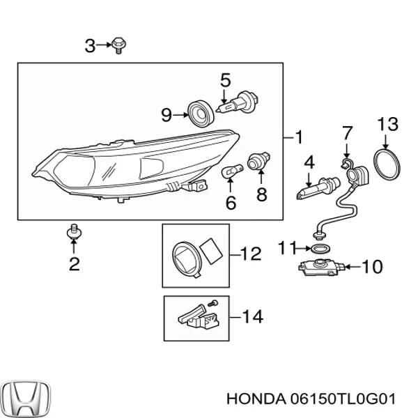 06150TL0G01 Honda 