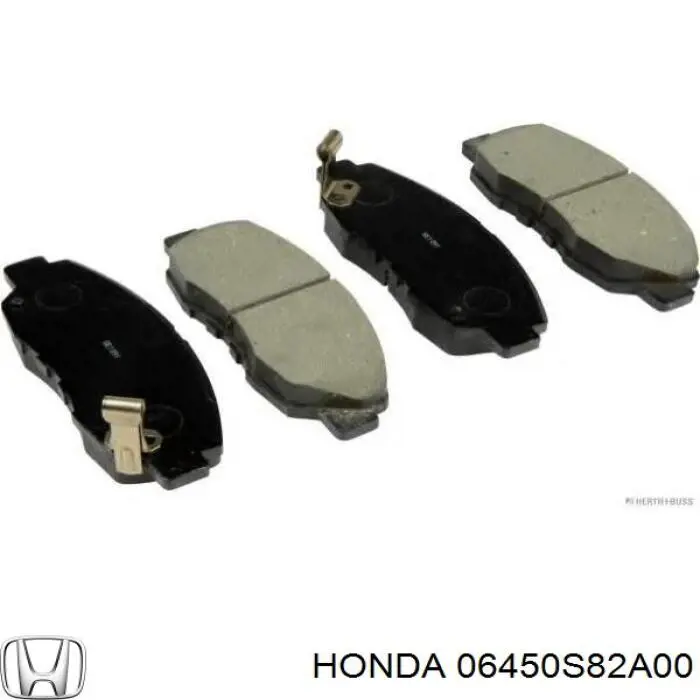 06450S82A00 Honda pastillas de freno delanteras