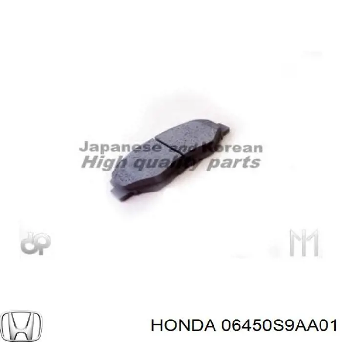 06450S9AA01 Honda pastillas de freno delanteras