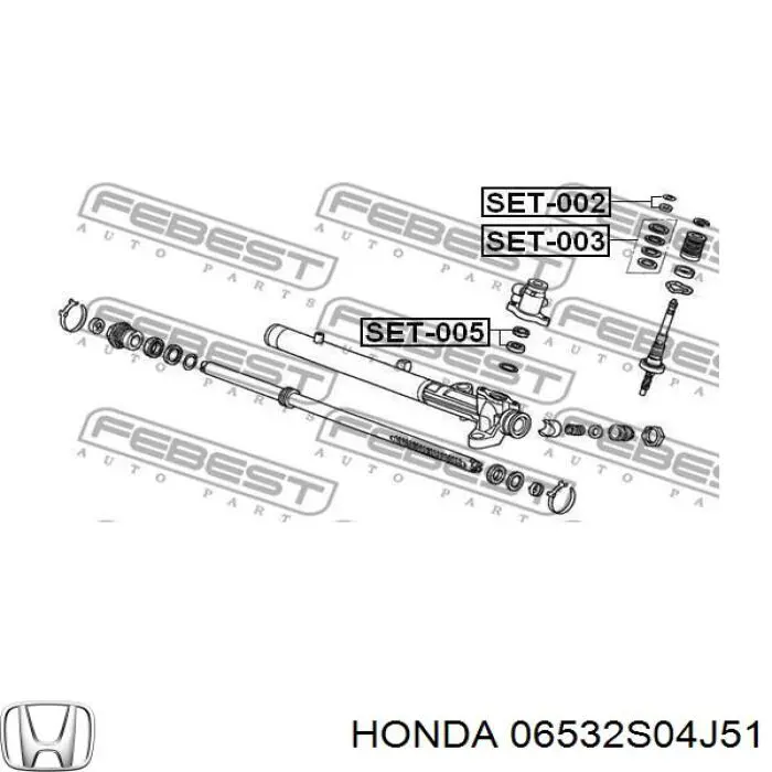 06532S04J51 Honda 