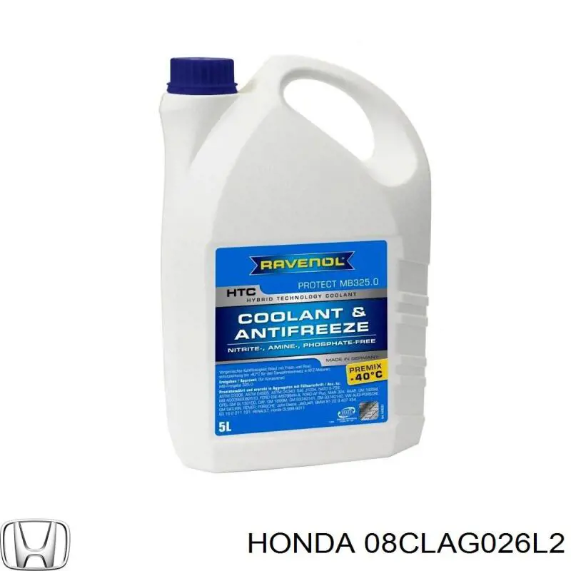 08CLAG026L2 Honda refrigerante