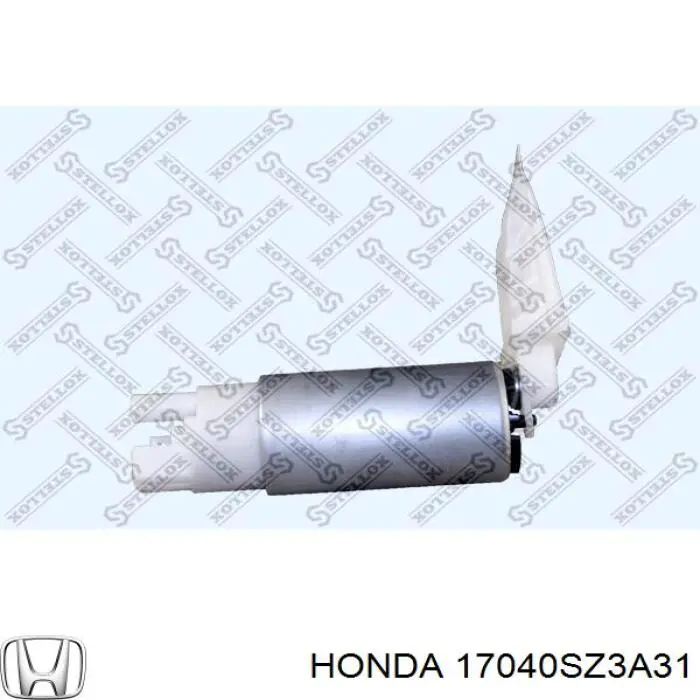 17040SZ3A31 Honda bomba de combustible eléctrica sumergible