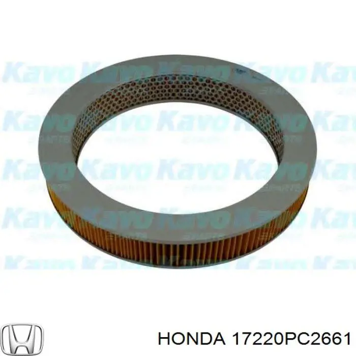 17220PC2661 Honda filtro de aire