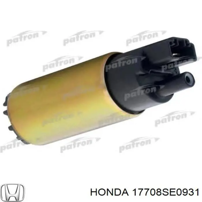 17708SE0931 Honda bomba de combustible eléctrica sumergible