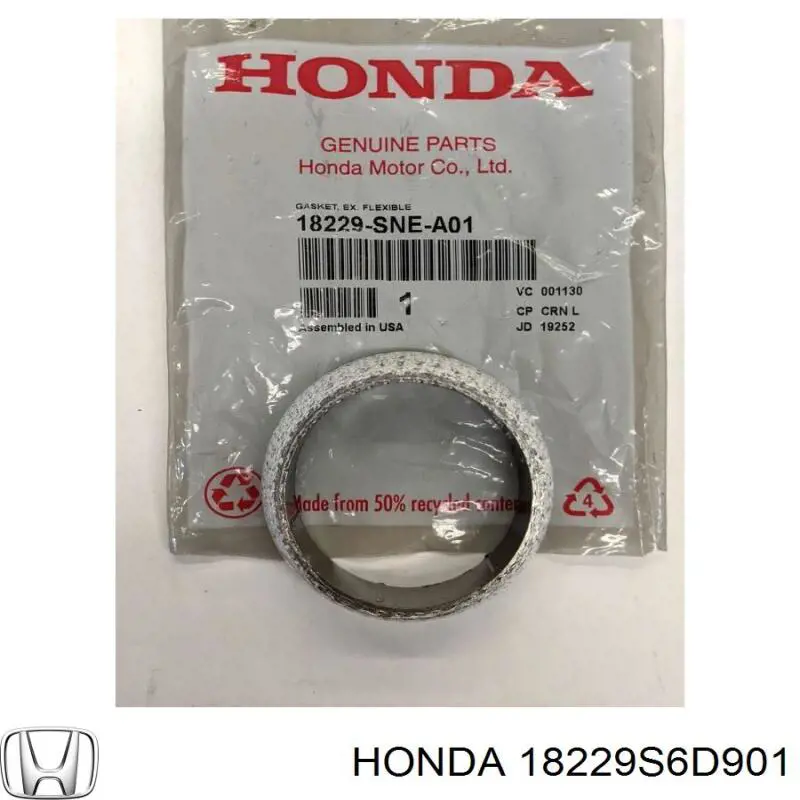 18229S6D901 Honda 