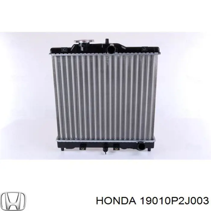 19010P2J003 Honda radiador refrigeración del motor