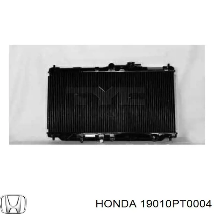 19010-PT0-004 Honda radiador refrigeración del motor