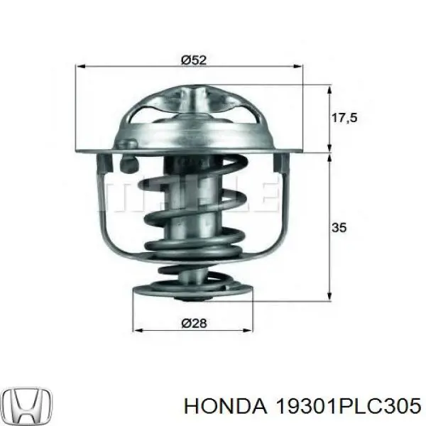 19301PLC305 Honda termostato, refrigerante