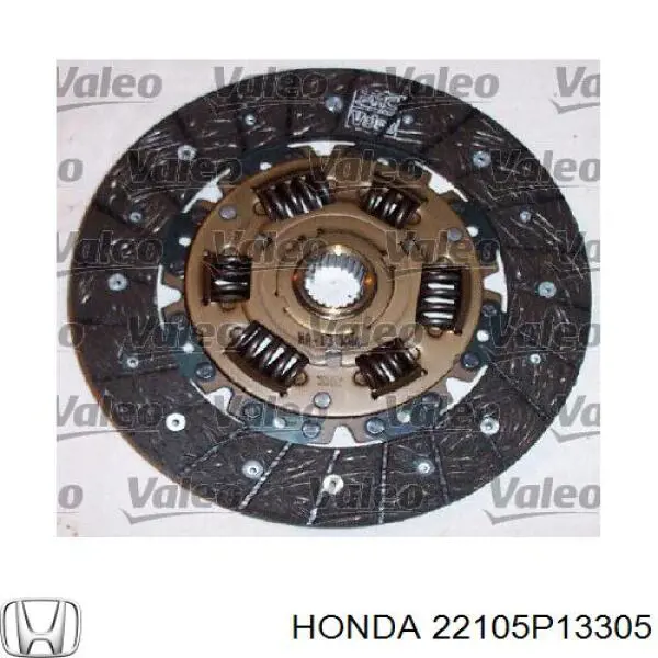 22105P13305 Honda kit de embrague (3 partes)