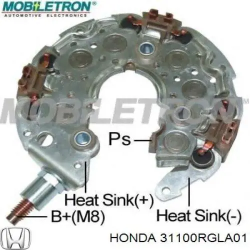 31100RGLA01 Honda alternador