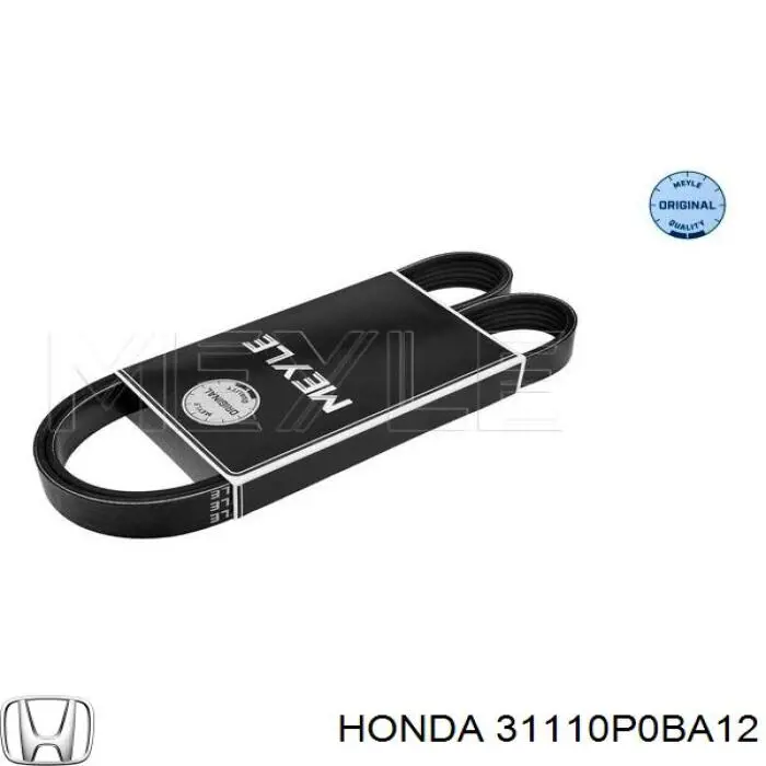 31110P0BA12 Honda correa trapezoidal