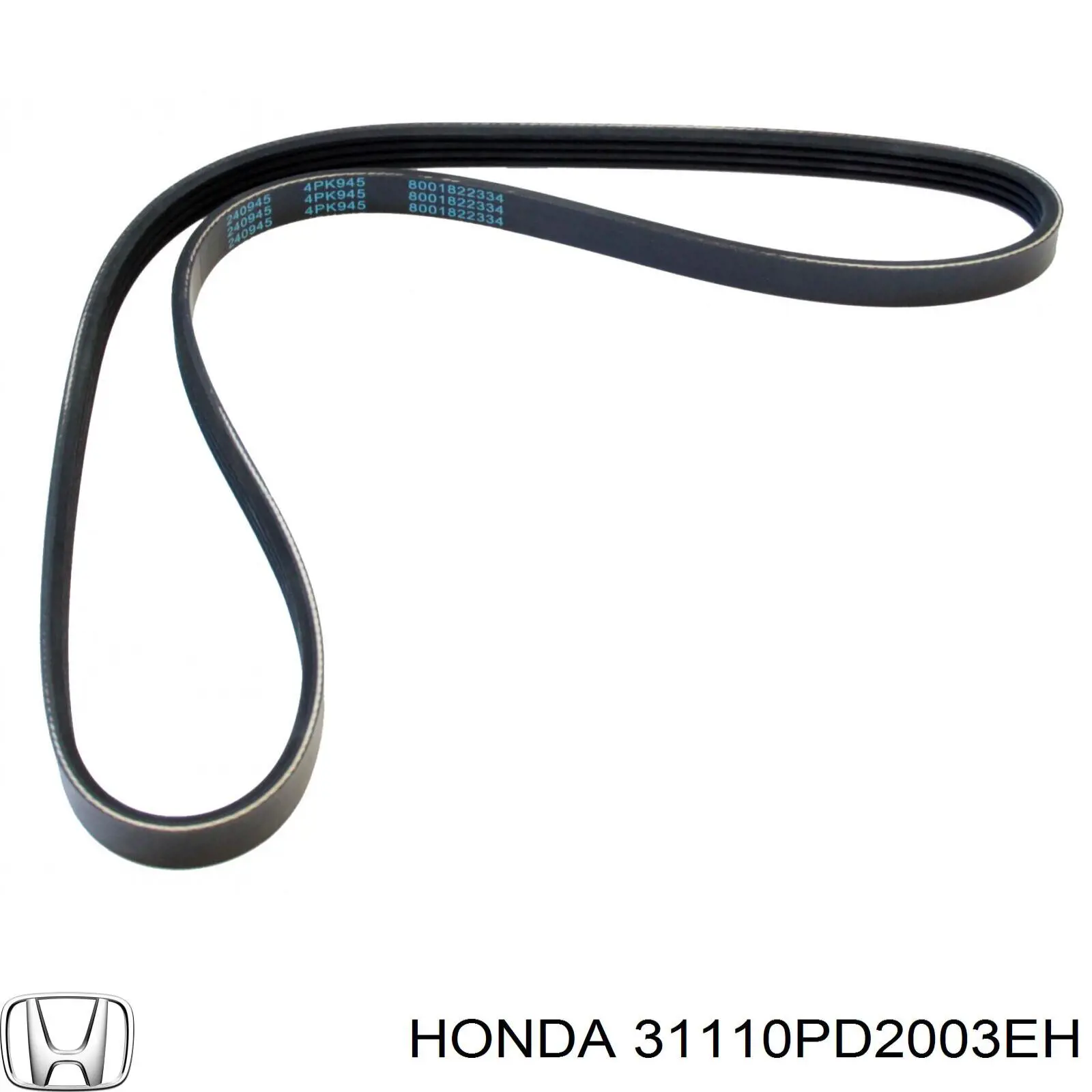 31110PD2003EH Honda correa trapezoidal