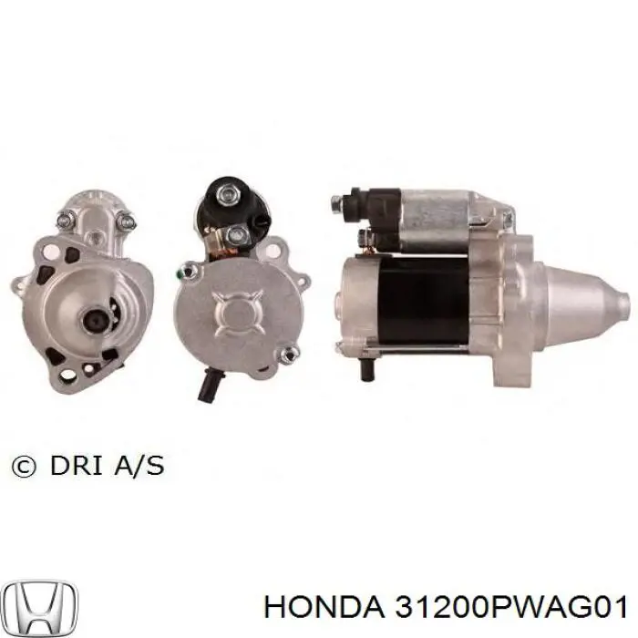  Motor de arranque para Honda Jazz GD, GE