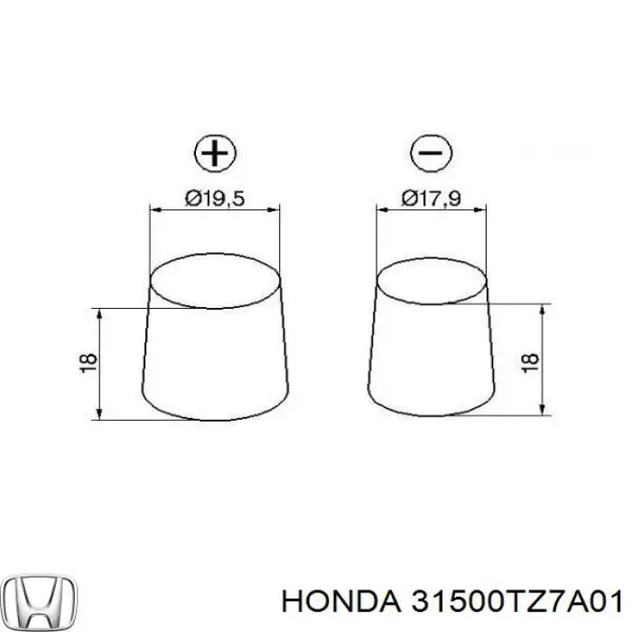 31500TZ7A01 Honda 