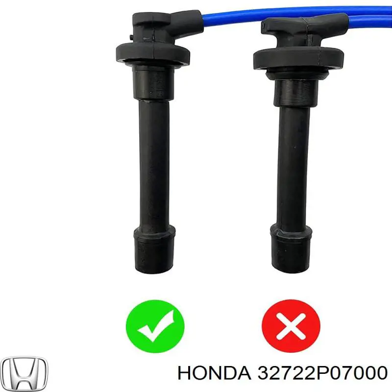 32722P07000 Honda juego de cables de encendido