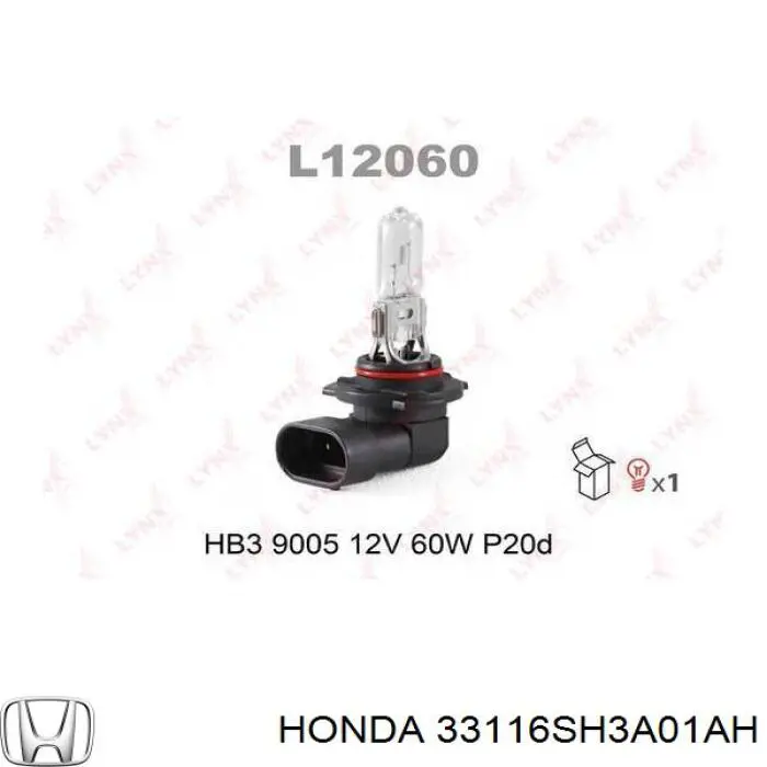 33116SH3A01AH Honda bombilla halógena