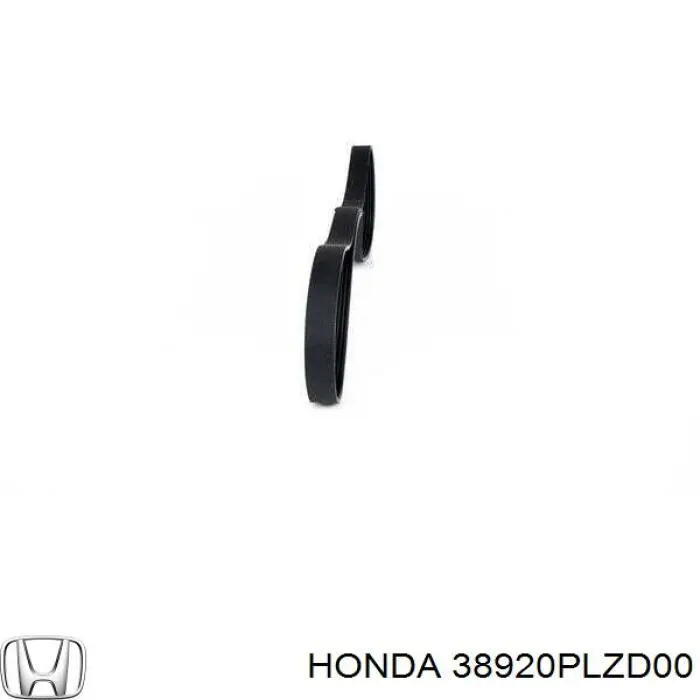 38920PLZD00 Honda correa trapezoidal