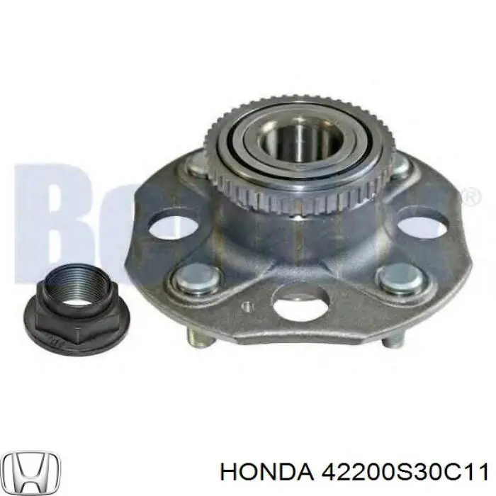 42200S30C11 Honda cubo de rueda trasero