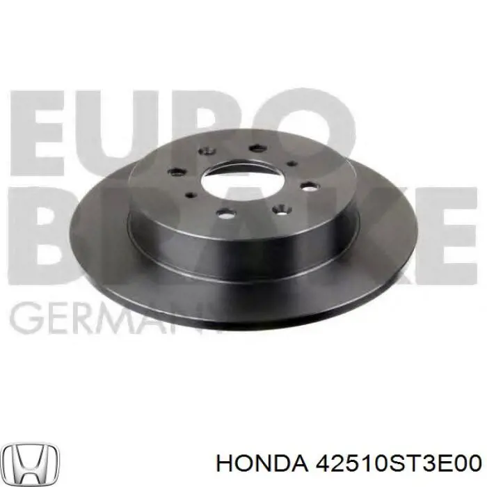 42510ST3E00 Honda disco de freno trasero