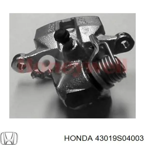 43019S04003 Honda pinza de freno trasera izquierda