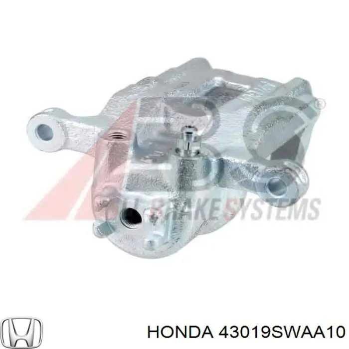 43019SWAA10 Honda pinza de freno trasera izquierda