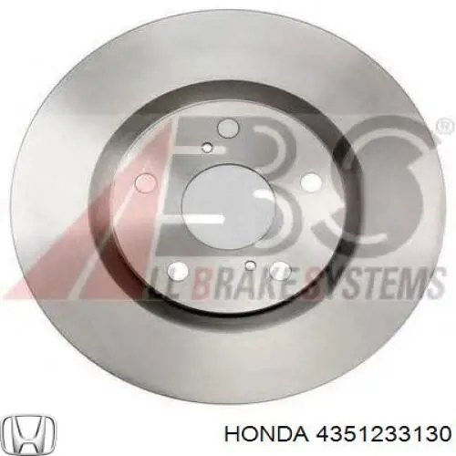 4351233130 Honda freno de disco delantero