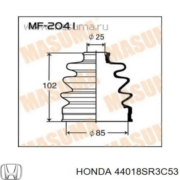 44018SR3C53 Honda 