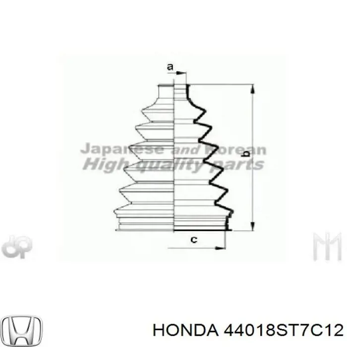  Fuelle, árbol de transmisión delantero exterior para Honda HR-V GH