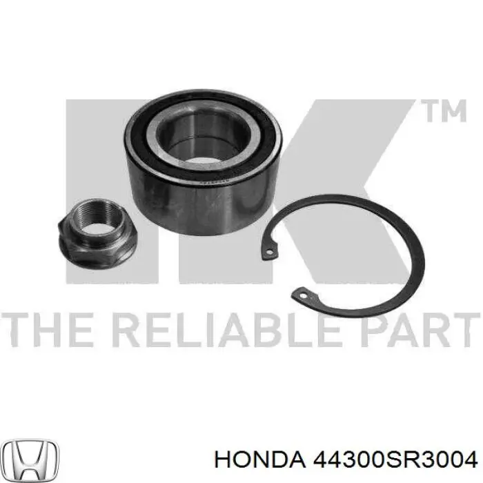 44300SR3004 Honda cojinete de rueda delantero