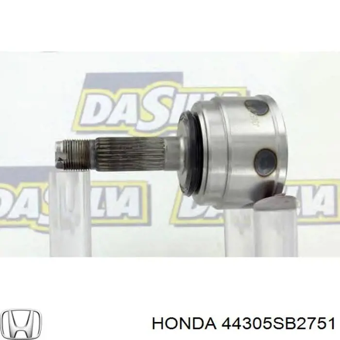  Junta homocinética exterior delantera derecha para Honda Civic 3 