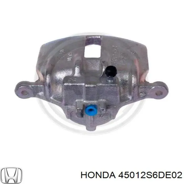 45012S6DE02 Honda pinza de freno delantera derecha