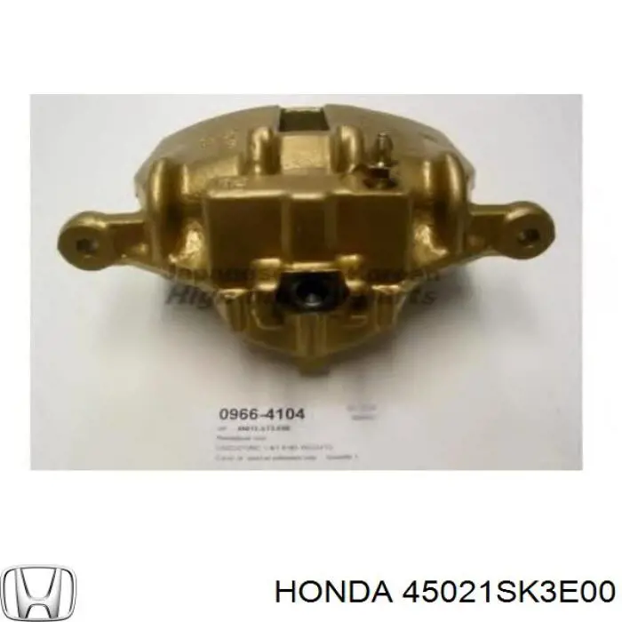 45021SK3E00 Honda pinza de freno delantera derecha