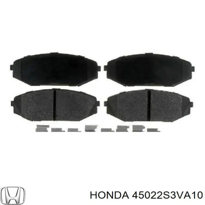 45022S3VA10 Honda pastillas de freno delanteras